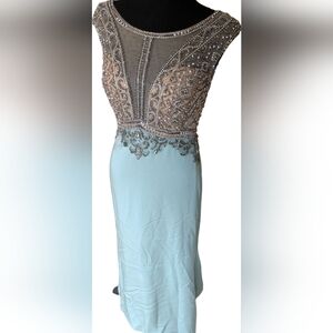 Dave And Johnny Illusion Gown